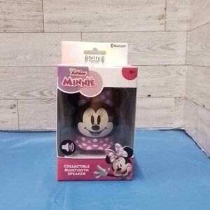 Disney jr Wireless Bluetooth Minnie Mouse Speaker Portable Mini ,New In Box